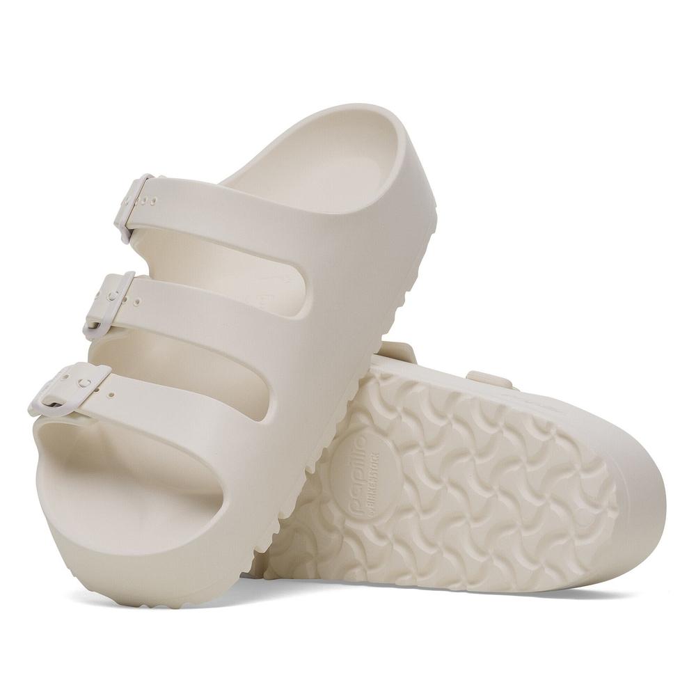 Žabky dámské Birkenstock Florida Flex Platform 1029770 - bílé