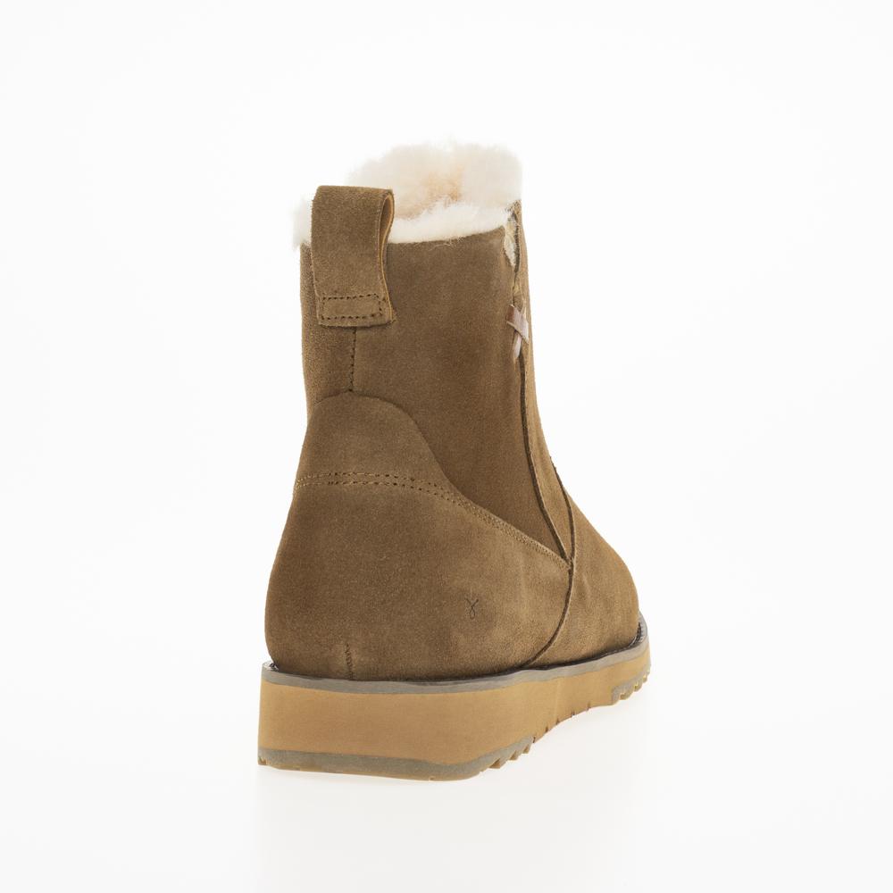 Boty Emu Australia Beach Mini 2.0 Deluxe Wool Boot W13012CHES - hnědé