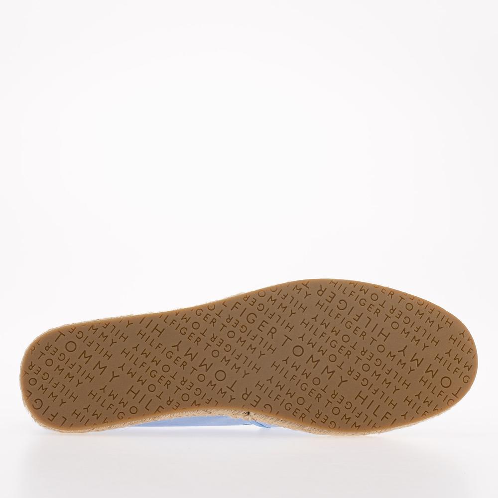 Boty Tommy Hilfiger Embroidered Espadrille FW0FW07101-C1Z - modré