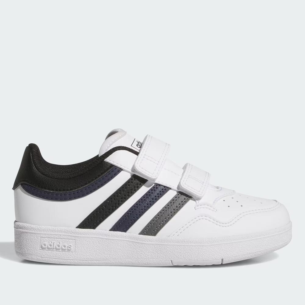 Dětské boty adidas Hoops 4.0 JQ7862 - bílé