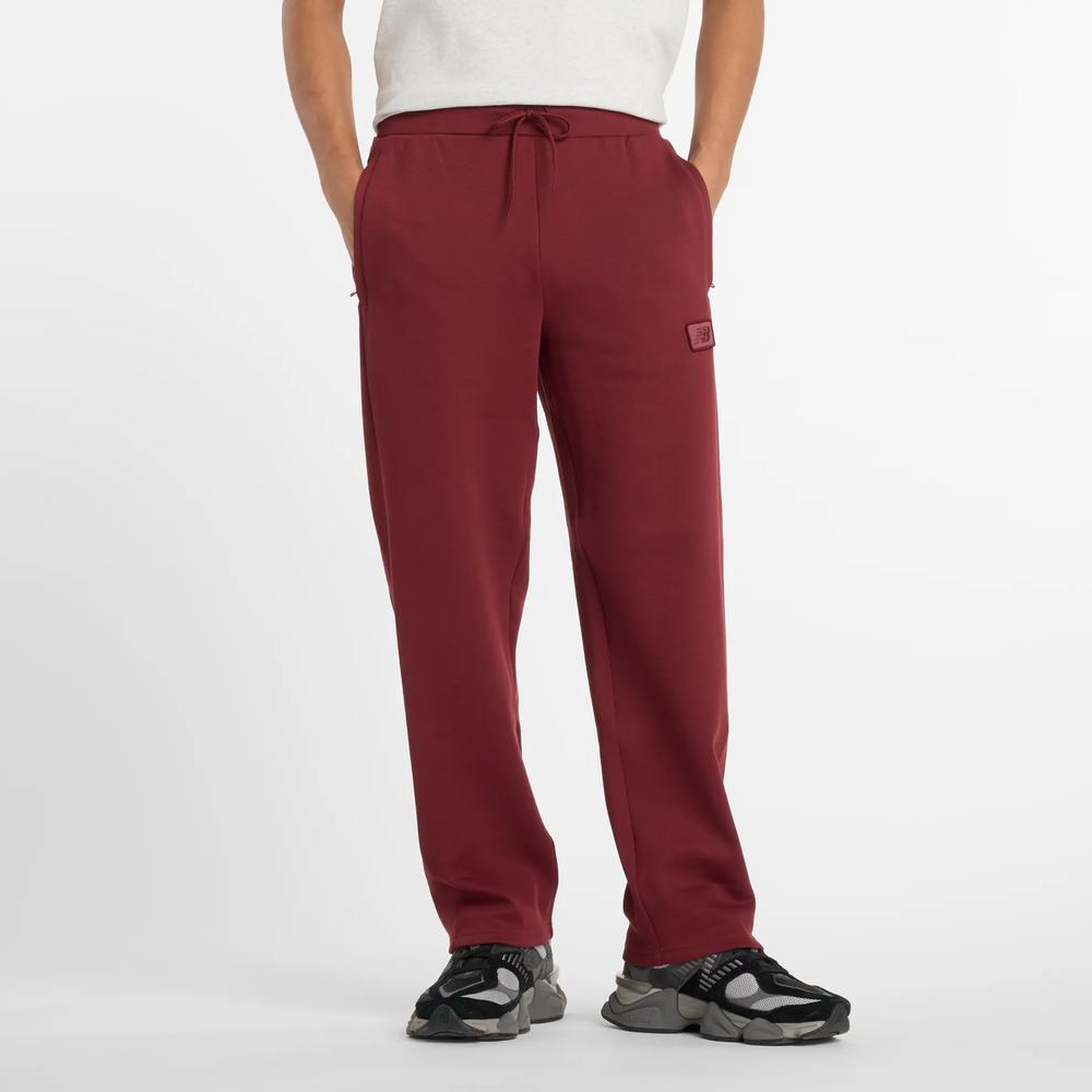 Pánské kalhoty New Balance MP53501MHB - bordové