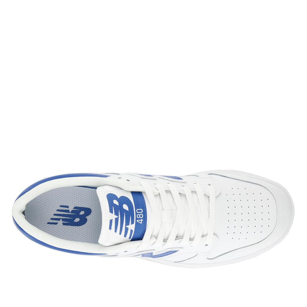 Boty New Balance BB480LBL - bílé