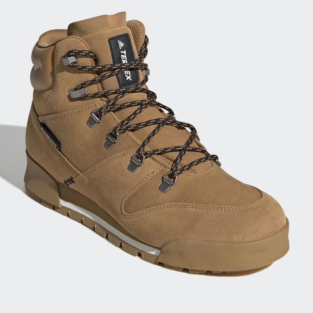 Boty adidas Terrex Snowpitch Cold.Rdy Hiking FV7960 - hnědé