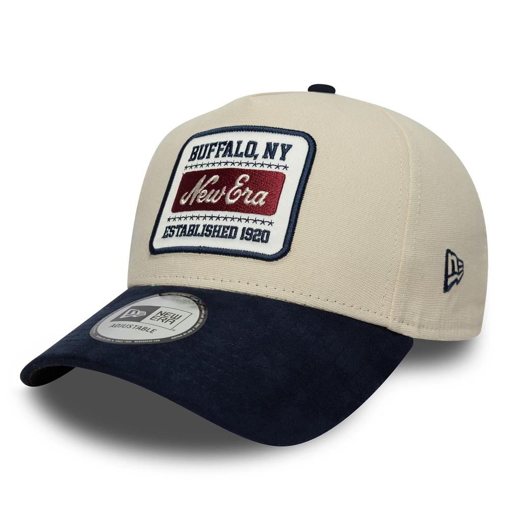 Čepice pánské New Era Patch Suede 9FORTY E-Frame 60771797 - béžové