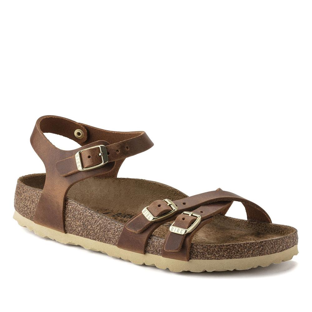 Žabky dámské Birkenstock Kumba 1021509 - hnedé