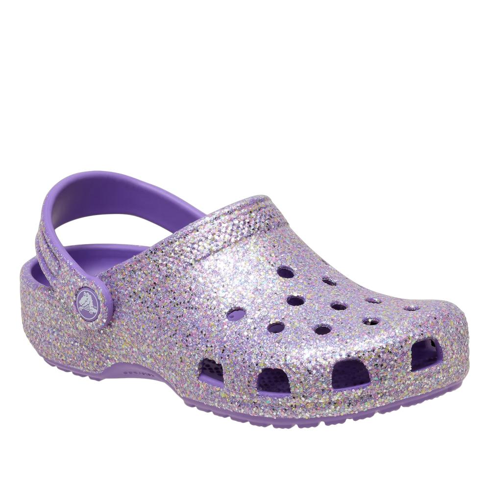 Žabky Crocs Classic Fantasy Glitter Clog 212561-510 - fialové