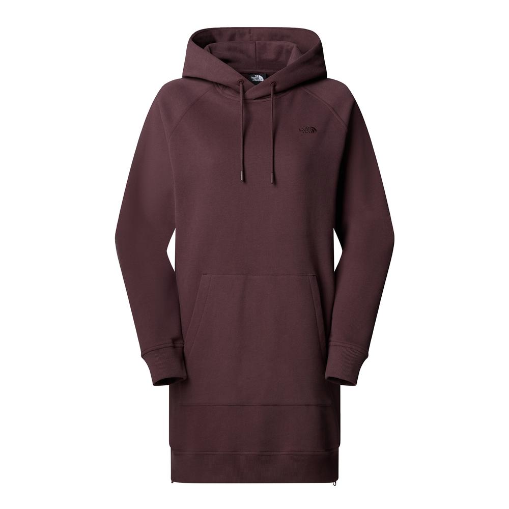 Šaty The North Face Relaxed Hooded 0A8E48BQ71 - hnědé