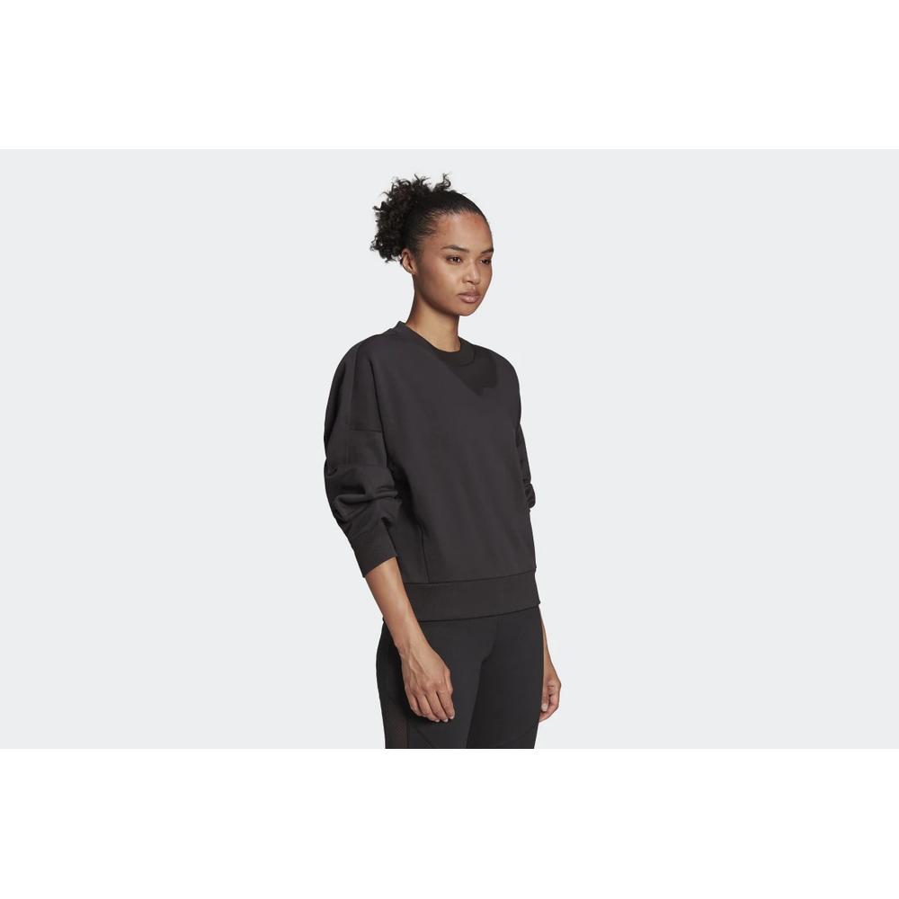 Mikina adidas Sportswear Studio Lounge Fleece HE0424 - černé