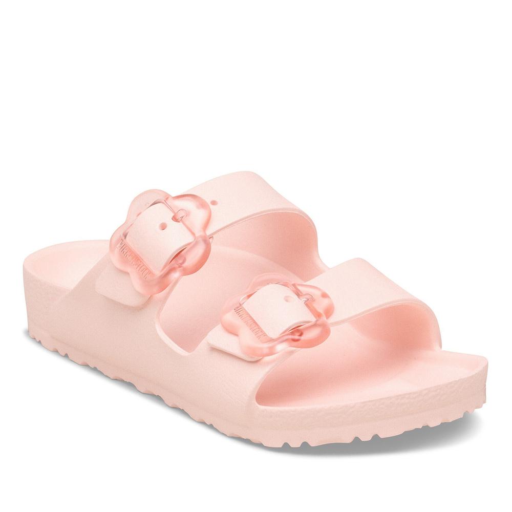 Žabky Birkenstock Arizona Flower Eva Kids 1031271 - růžové