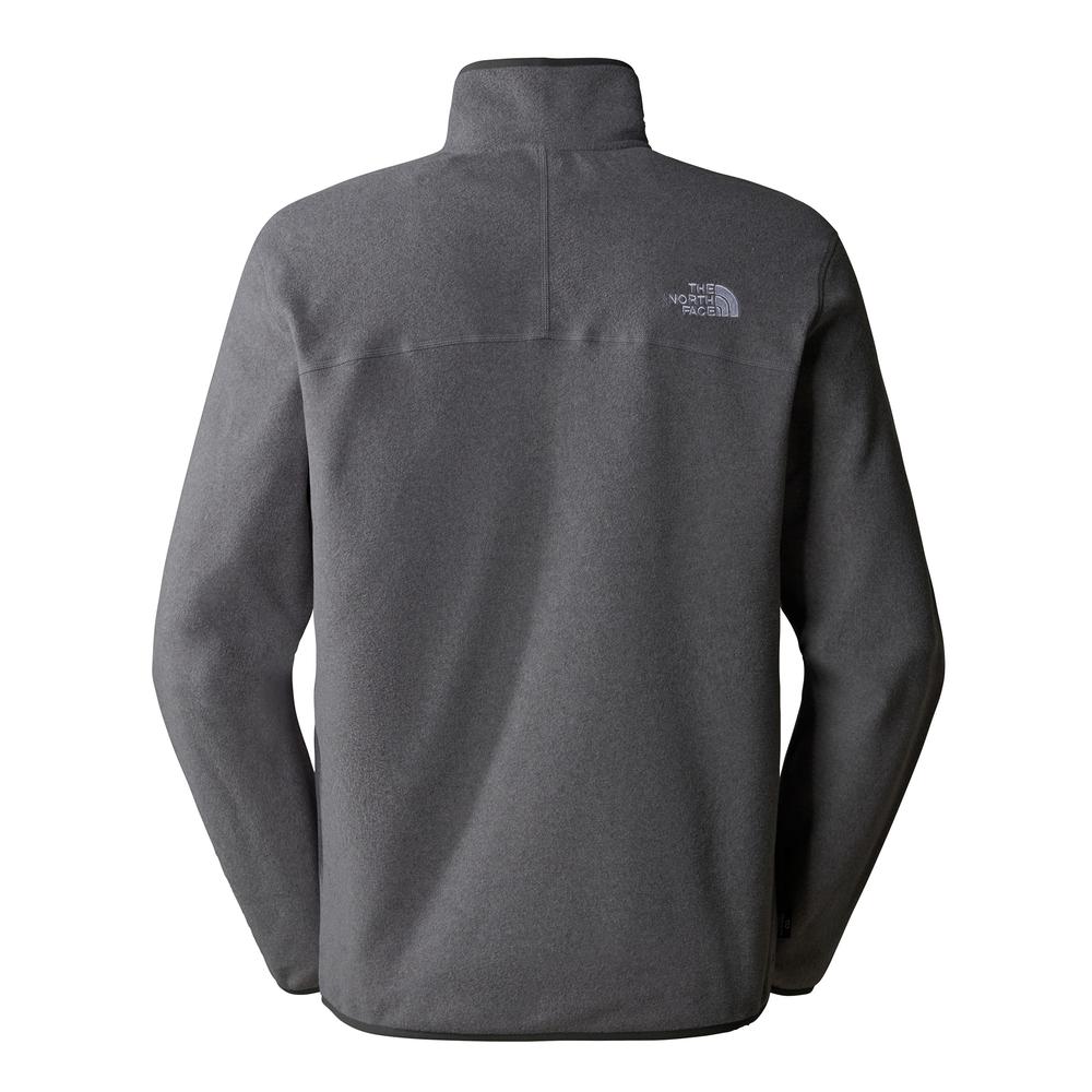 Mikina pánské The North Face 100 Glacier 1/4 Zip Fleece 0A855W4HJ1 - šedivé