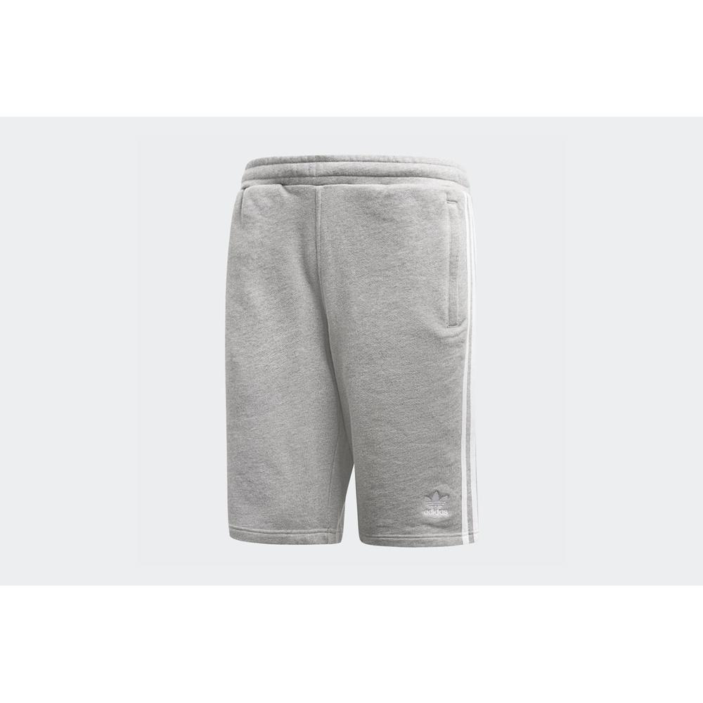 Krátké kalhoty adidas Originals 3-Stripes Shorts DH5803 - šedivé