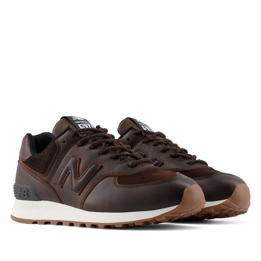 Dámské boty New Balance W574HM - hnědé