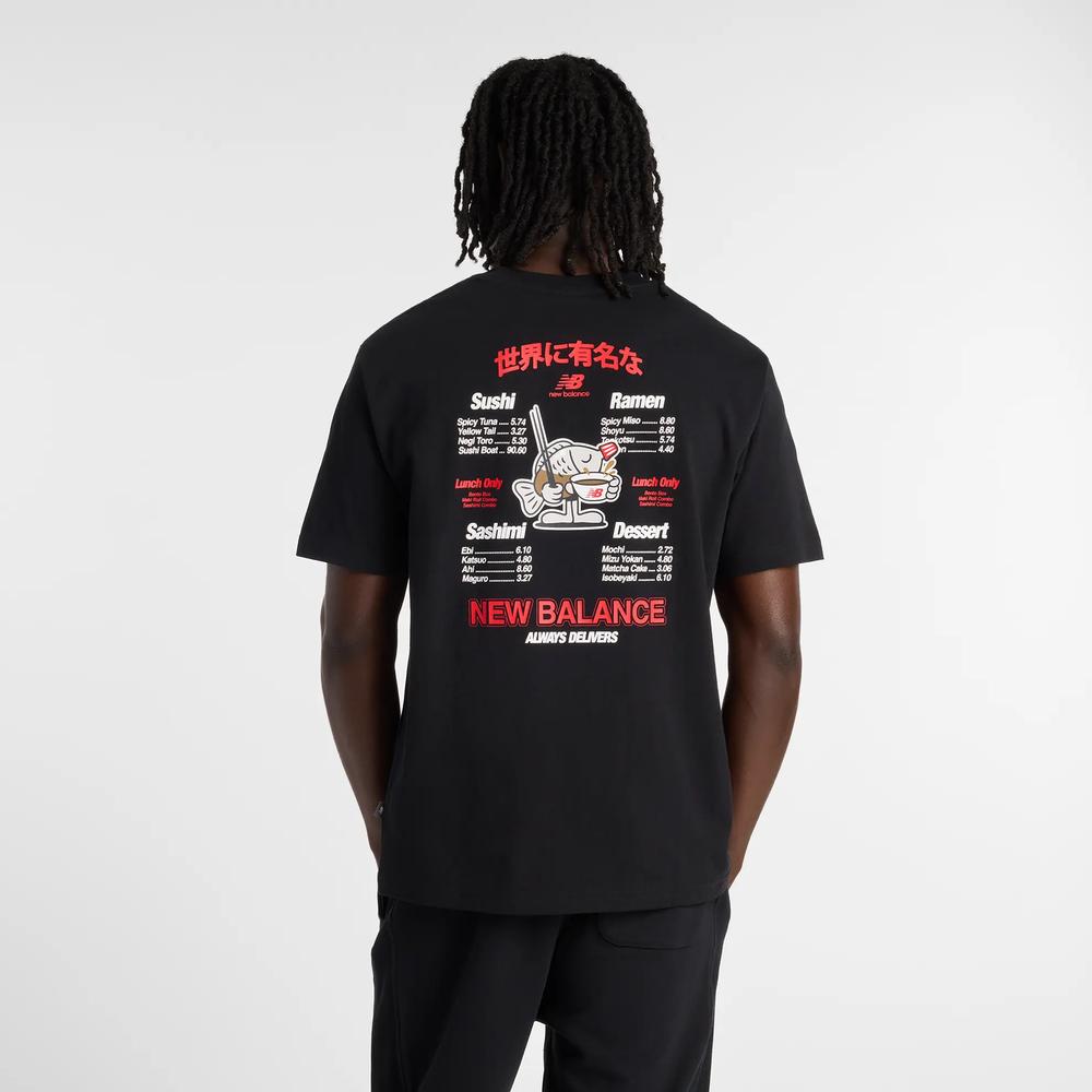 Pánské tričko New Balance MT61H51DBK - černé