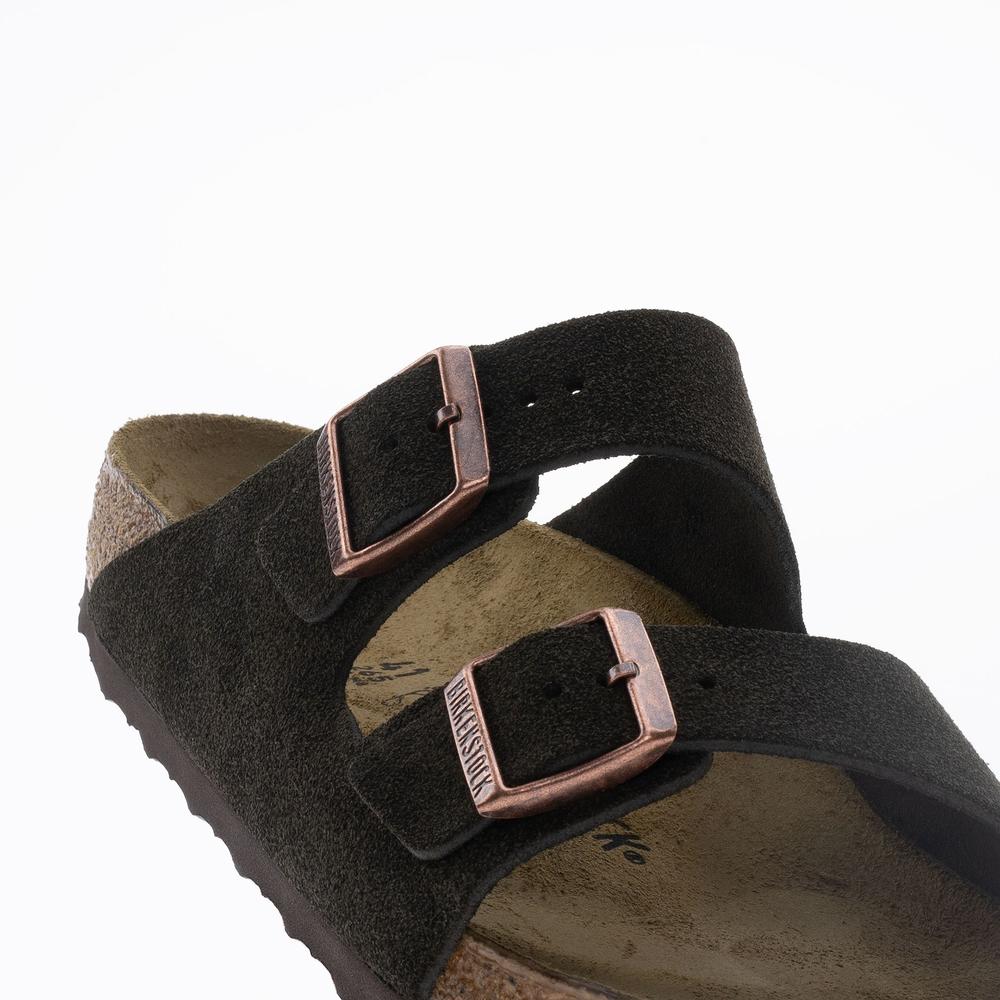 Žabky pánské Birkenstock Arizona 1027077 - hnědé