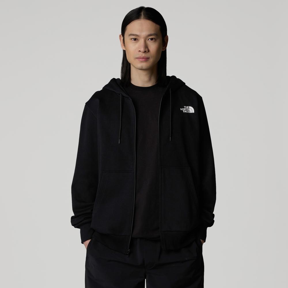 Mikina The North Face Simple Dome Full Zip 0A89FDJK31 - černé