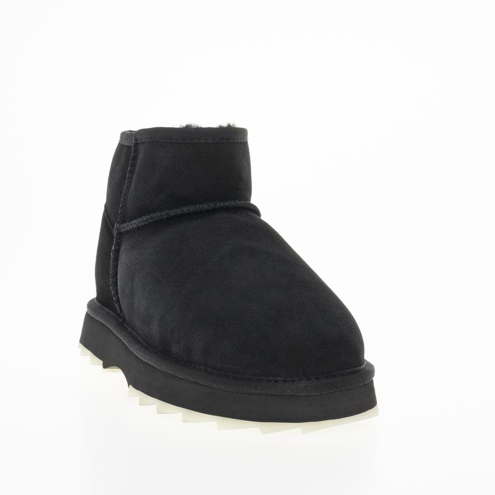 Boty Emu Sharky Micro Womens Sheepskin W12548BLAK - černé