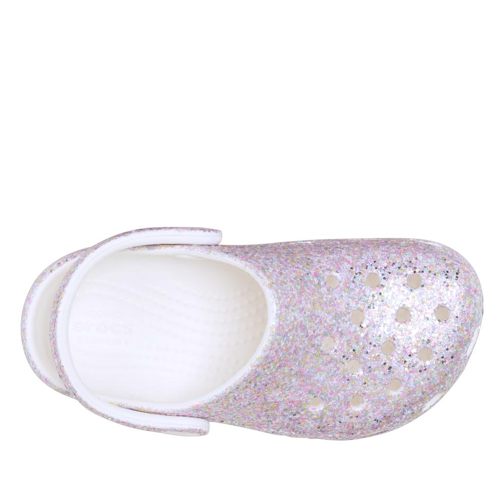 Žabky Crocs Classic Fantasy Glitter Clog 212562-100 - různobarevné
