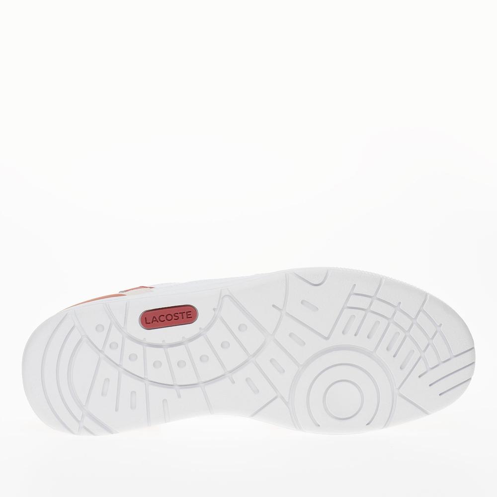 Boty Lacoste T-Clip 124 6 SUJ 747SUJ0015-B53 - bílé