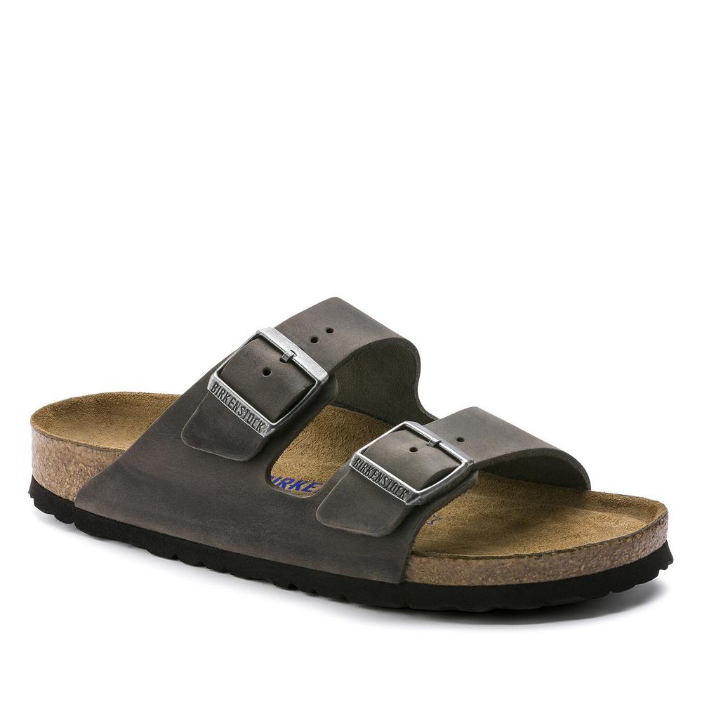 Žabky unisex Birkenstock Arizona SFB 552801 - šedivé