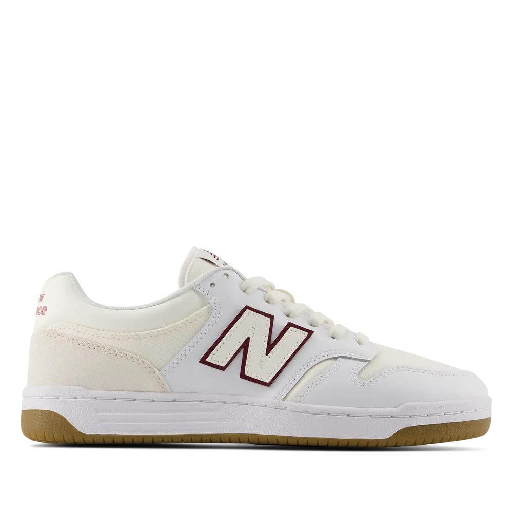 Unisex boty New Balance U480P1BB - bílé