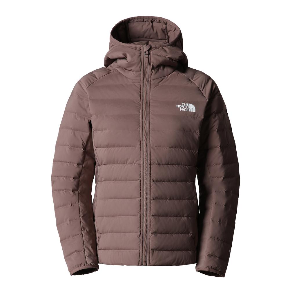 Bunda The North Face Belleview Stretch Down Hoodie 0A7UK5EFU1 - hnědé