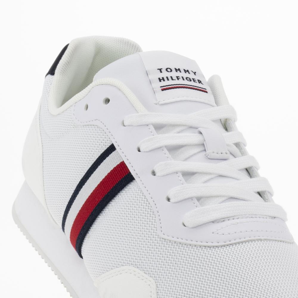 Boty Tommy Hilfiger Core Lo Runner FM0FM04504-YBS - bílé
