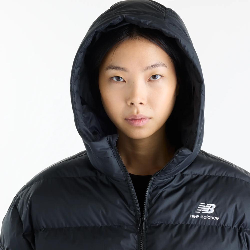 Dámská bunda New Balance Boston Puffer WJ62V5SNBK - černé