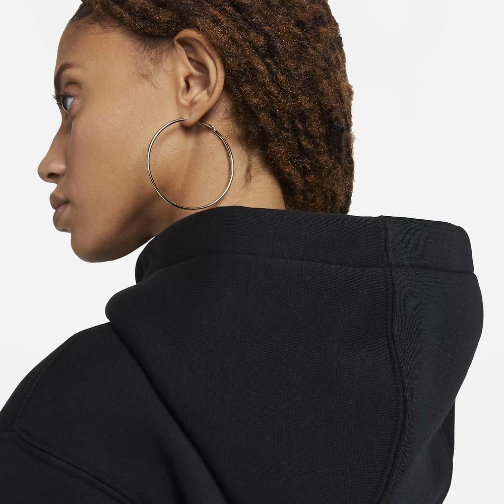 Mikina Nike NSW W Club Hoodie FZ BV2645-010 - černé