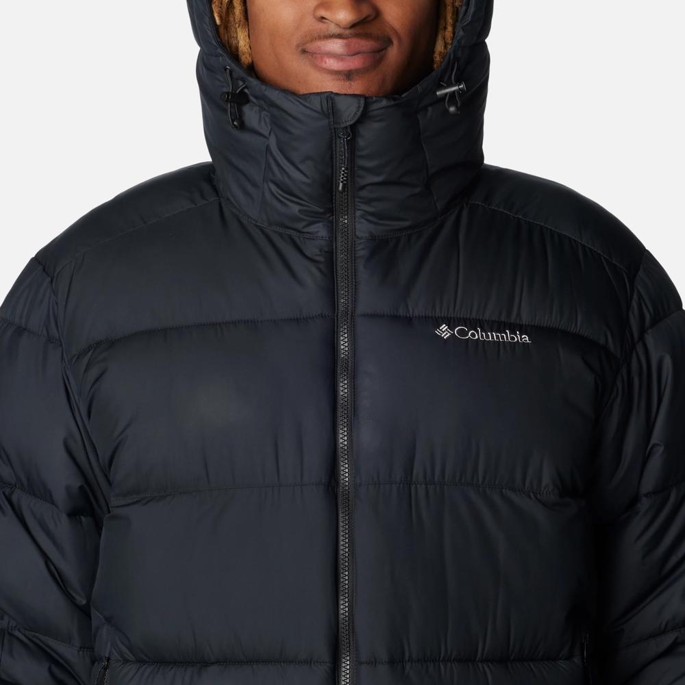 Bunda Columbia Pike Lake II Hooded 2050931464 - černé