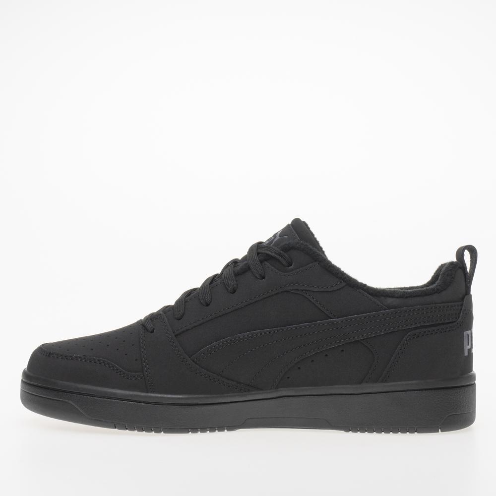 Boty Puma Rebound V6 Low Nubuck 39747503 - černé