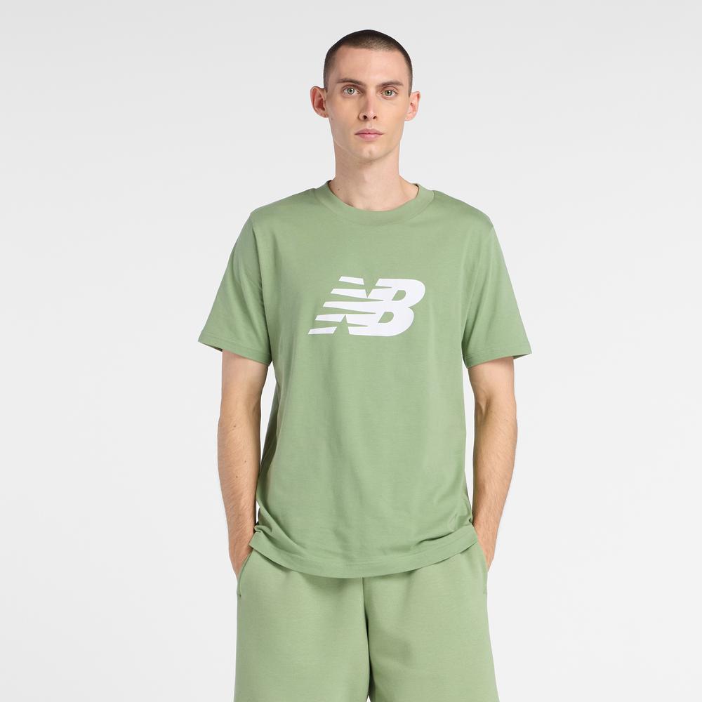 Pánské tričko New Balance MT43906AAR - zelené