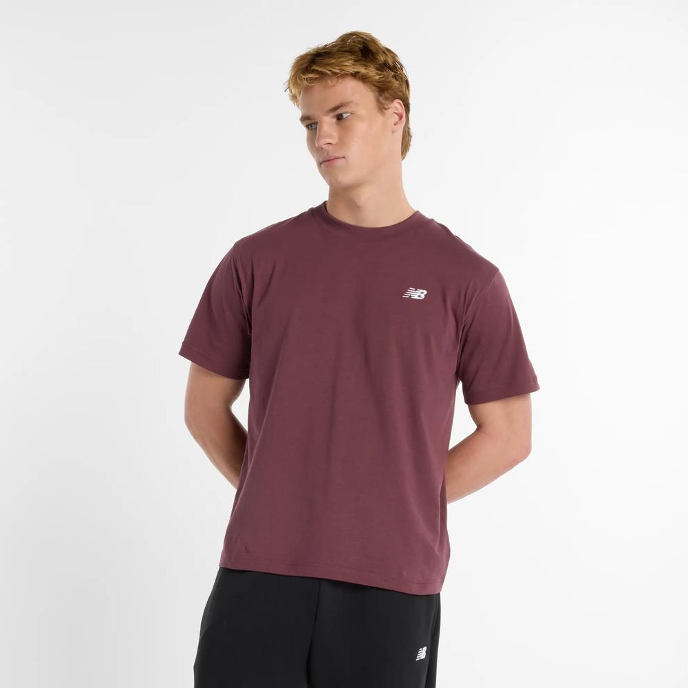Pánské tričko New Balance MT41509FDP - bordové