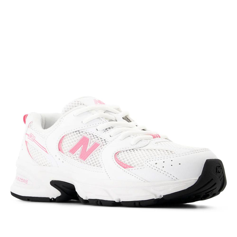 Dětské boty New Balance GR530CL - bílé