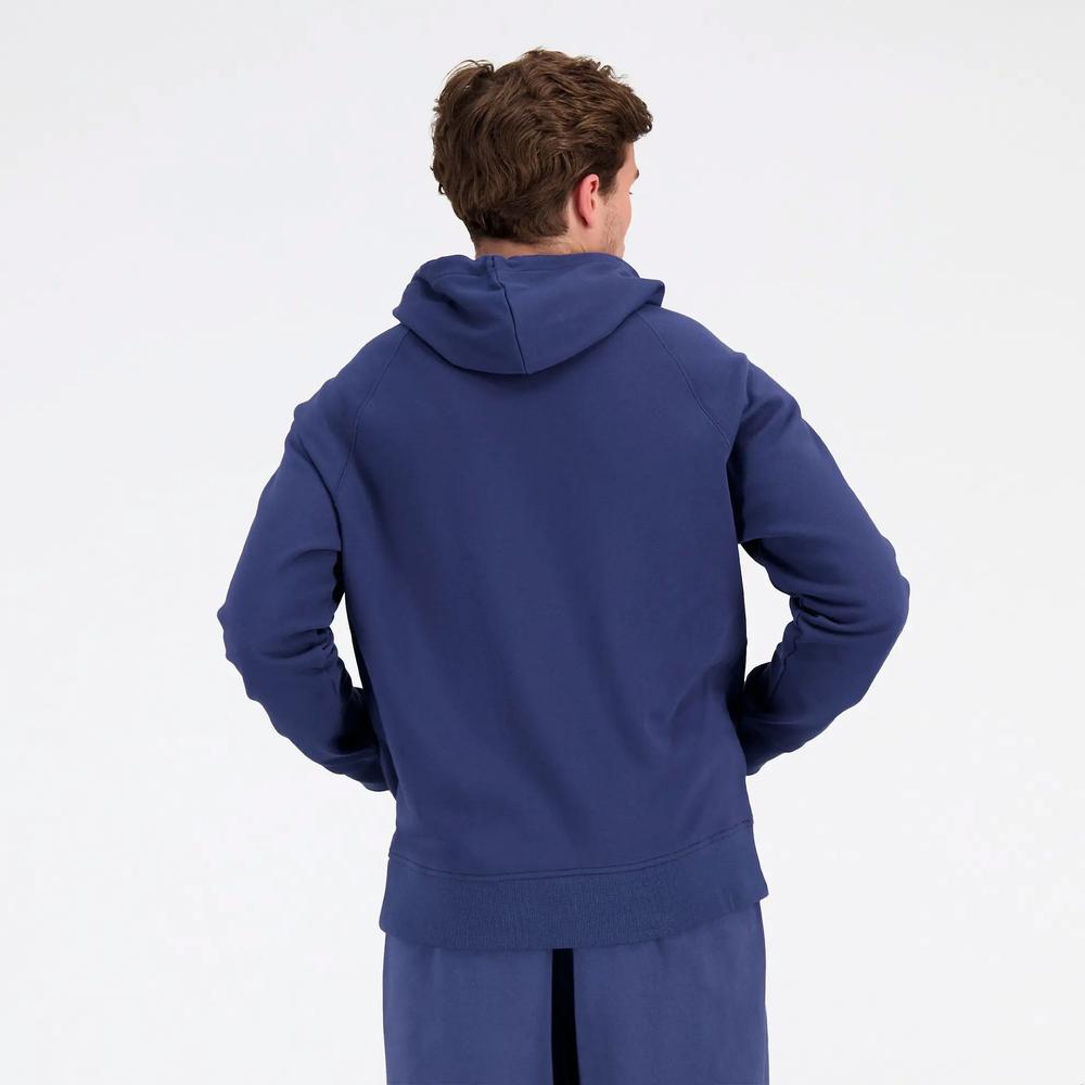 Pánská mikina New Balance MT31901NNY - tmavě modrě