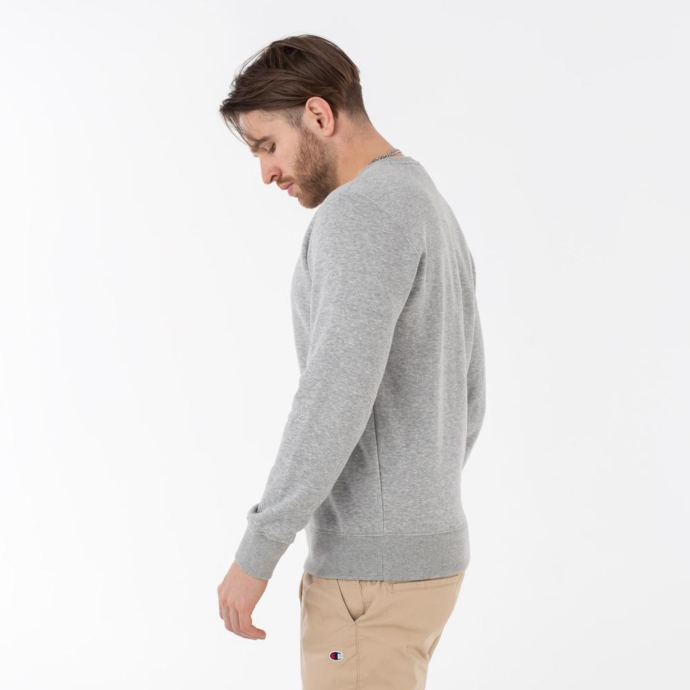 Mikina Champion Crewneck Sweatshirt 217863-EM031 - šedivé