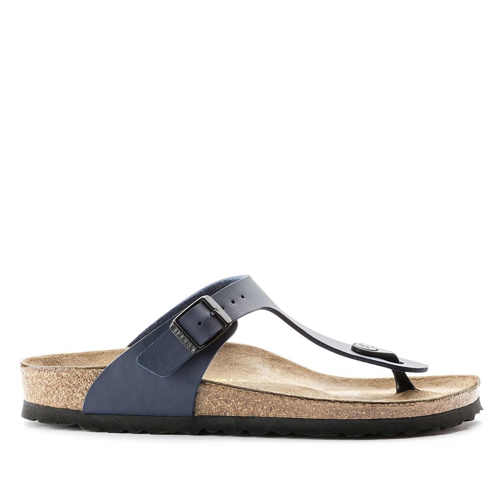 Žabky unisex Birkenstock Gizeh 143621 - tmavě modrě