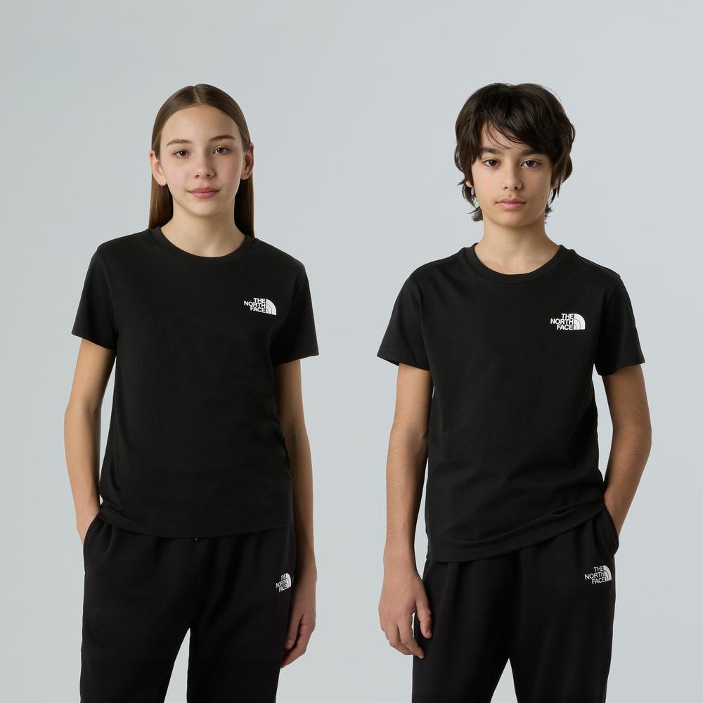 Dětské tričko The North Face Simple Dome 0A87T4JK31 - černé
