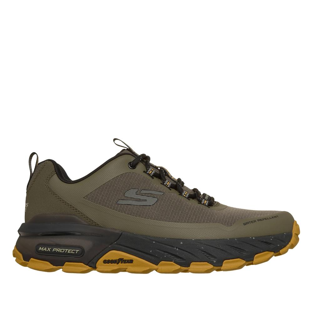 Boty pánské Skechers Max Protect 237669OLV - zelené