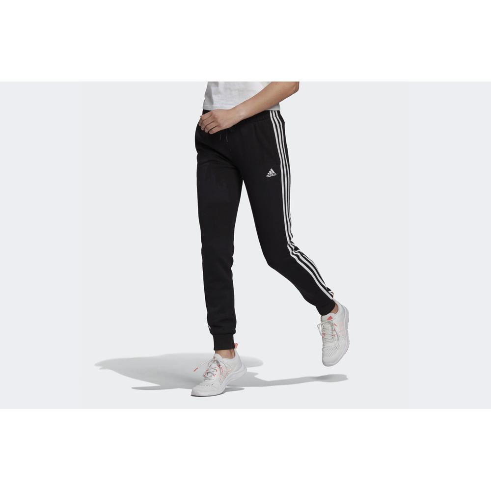 Kalhoty adidas Essentials French Terry 3-Stripes GM8733 - černé