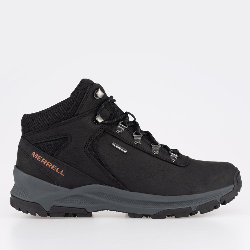 Boty Merrell Erie Mid Leather Waterproof J500151 - černé