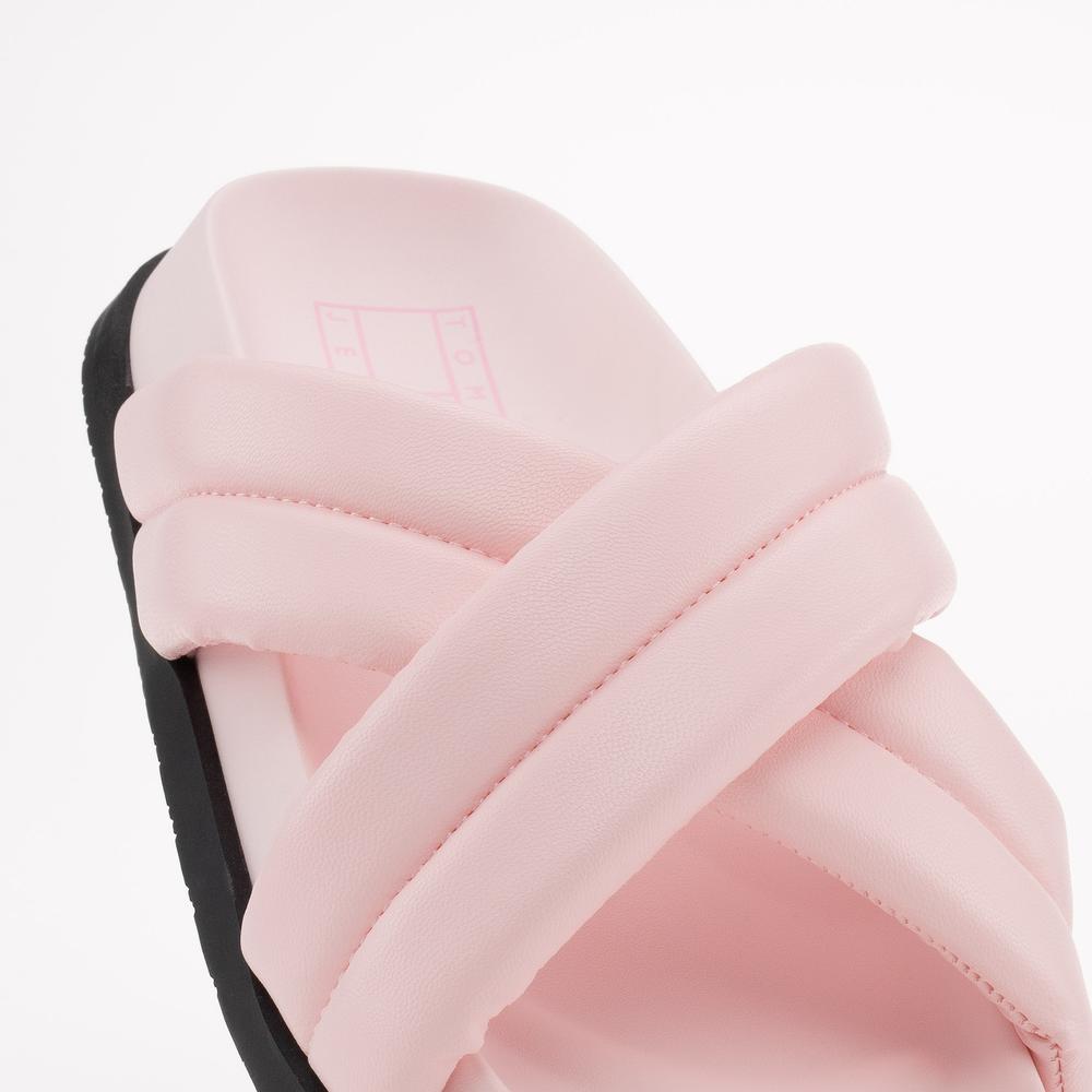 Žabky Tommy Jeans Padded Toe Sandals EN0EN02175-TH2 - růžové