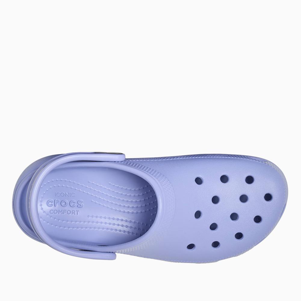 Žabky dámské Crocs Classic Platform Clog 206750-453 - fialové