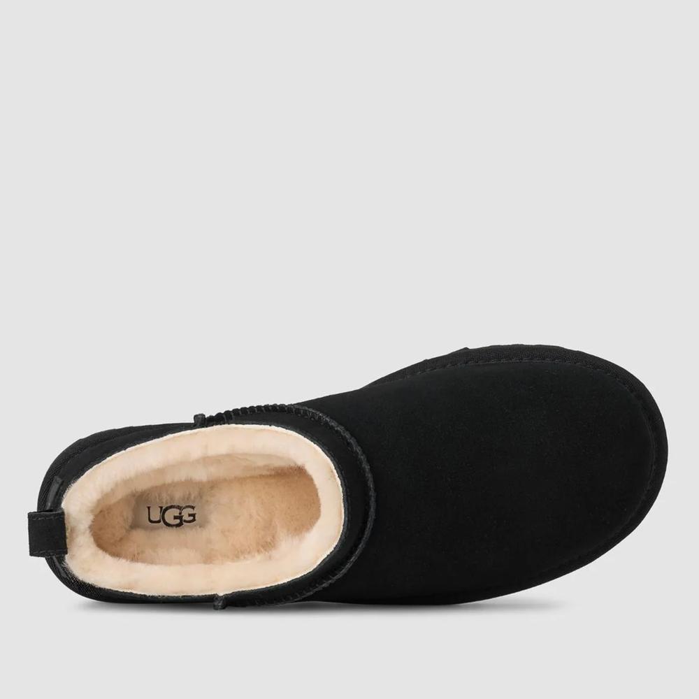 Boty dámské Ugg Classic Micro Boot 1173891-BLK - černé