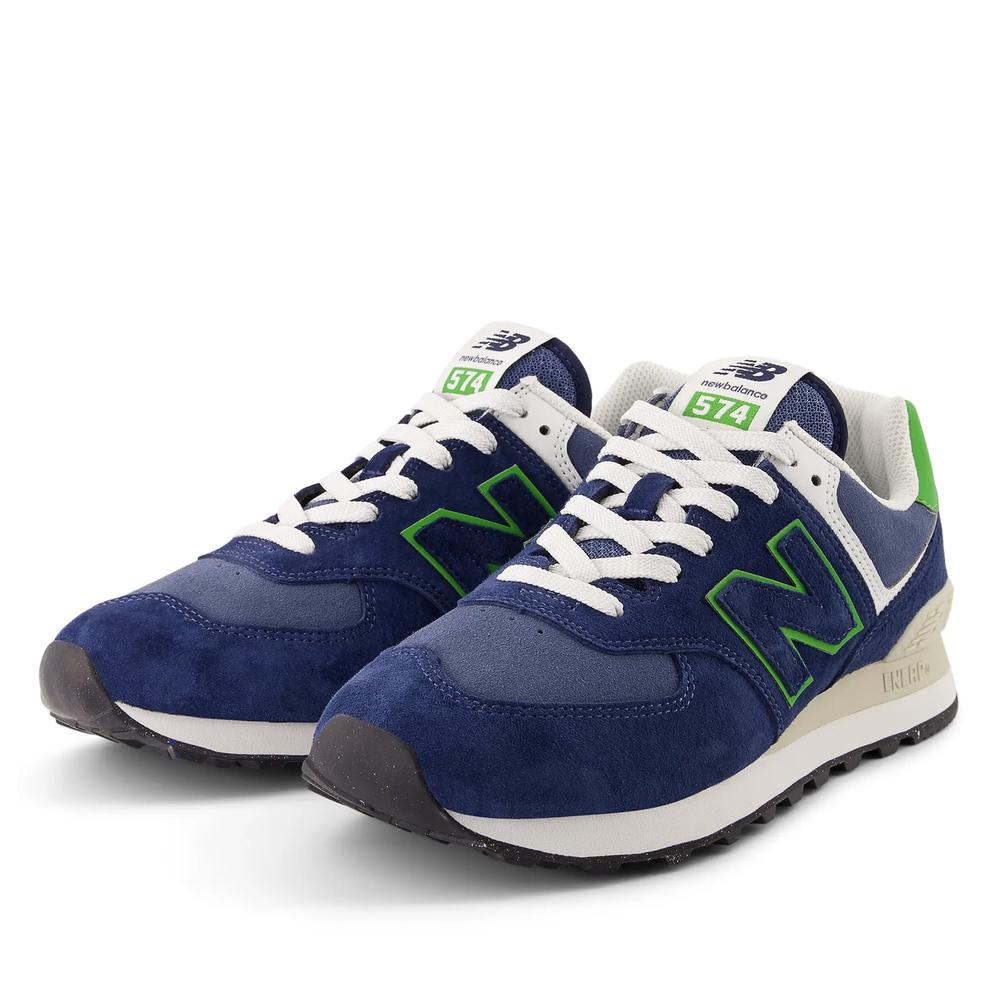 Unisex boty New Balance U574QBL - tmavě modrě