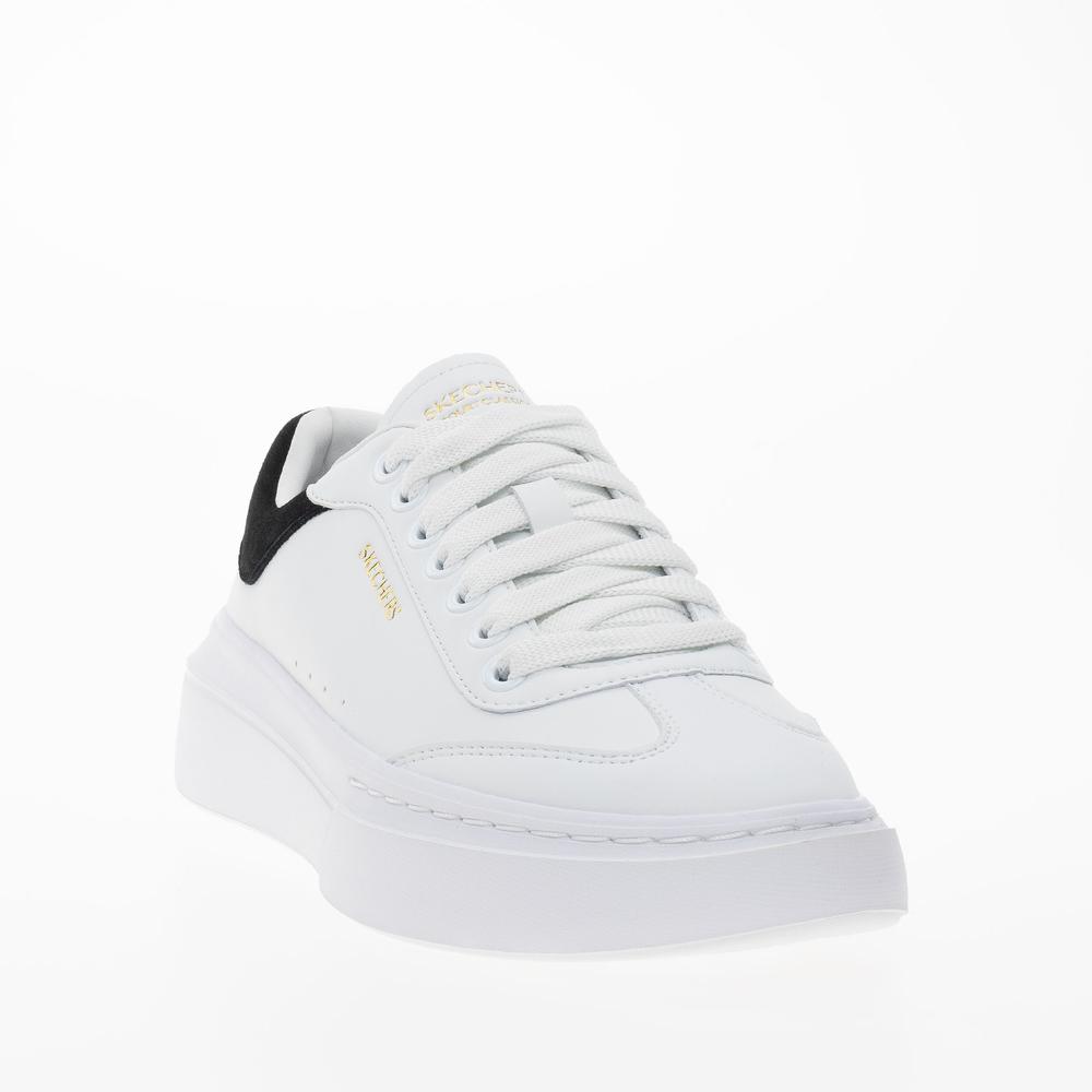 Boty Skechers Cordova Classic 185060WBK  - bílé