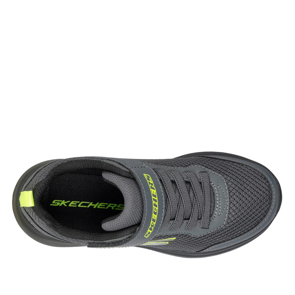Dětské boty Skechers Selectors Reset Achieved 403615LCBLM - šedivé