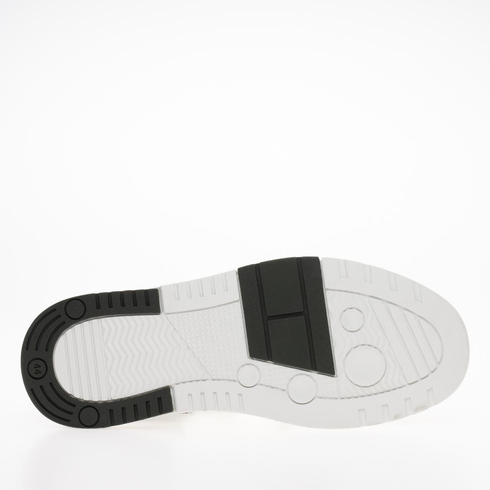 Boty Tommy Jeans TJM Leather Cupsole 2.0 EM0EM01283-0K4 - bílé