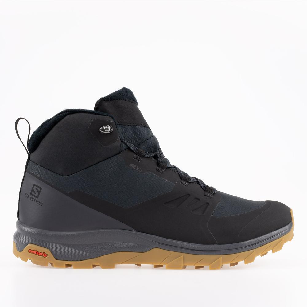 Boty Salomon Outsnap Climasalomon Waterproof L40922000 - černé