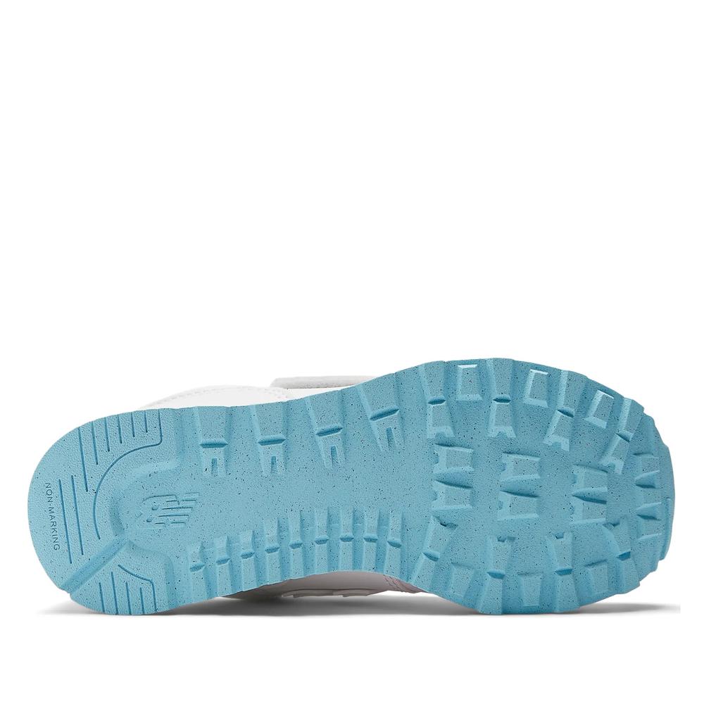Dětské boty New Balance PV574KIJ - bílé