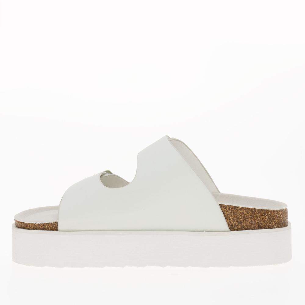 Žabky O'Neill Platform Slider Women Low 90241019.02A - bílé